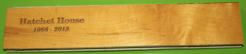Washington Indiana High School Basketball Hatchet House Floor Piece