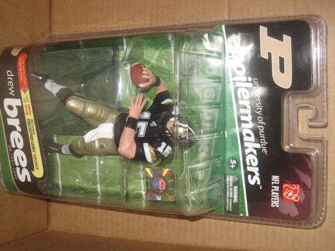 Drew Brees Purdue University McFarlane Figurine, Mint in Package