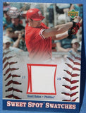 2002 Upper Deck Scott Rolen Swet Spot Swatches Baseball Card #S-SR - Vintage Indy Sports