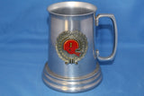 Vintage 1970's Indiana University Football Metal Stein - Vintage Indy Sports