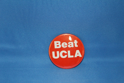 1973 Indiana University Beat UCLA Pinback Basketball Button
