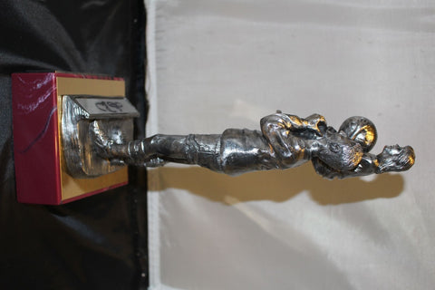 Larry Bird Autographed Michael Ricker Pewter Statue 209/510