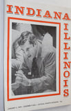 1979 Indiana University vs Illinois Basketball Program - Vintage Indy Sports