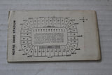 1964 Stanford vs Notre Dame Football Ticket Stub - Vintage Indy Sports