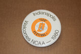 1980 NCAA Final Four Indianapolis 500 Festival Pinback Button