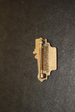 1959 Indianapolis 500 Bronze Pit Badge #7010 - Vintage Indy Sports