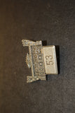 1962 Indy 500 Silver Pit Badge #53 - Vintage Indy Sports