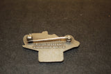 1967 Indy 500 Silver Pit Badge #53 - Vintage Indy Sports