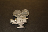 1969 Indy 500 Silver Pit Badge #53 - Vintage Indy Sports