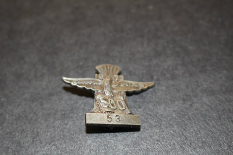 1973 Indy 500 Silver Pit Badge #53