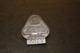 1974 Indy 500 Silver Pit Badge #53 - Vintage Indy Sports