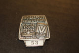 1976 Indy 500 Silver Pit Badge #53