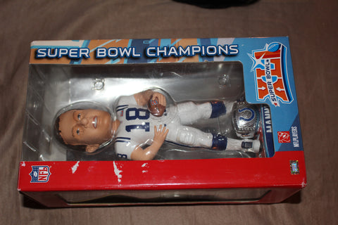 Peyton Manning Ring Base Super Bowl XLI Bobblehead