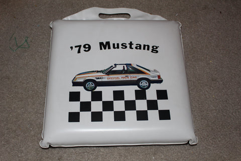 1979 Indy 500 Mustang Pace Car Seat Cushion