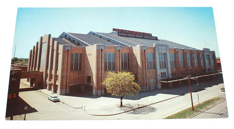 Vintage Indiana State Fairgrounds Coliseum Postcard