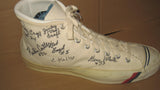 1954 Milan Basketball Team Autographed Pro Keds Sneaker - Vintage Indy Sports