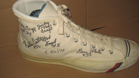 1954 Milan Basketball Team Autographed Pro Keds Sneaker