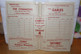 1956 Indiana University vs UCLA Basketball Program - Vintage Indy Sports