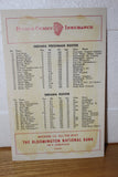 1957 Indiana University Freshman vs Varsity Basketball Program - Vintage Indy Sports