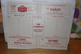 1957 Indiana University vs Oregon State Basketball Program - Vintage Indy Sports
