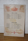 1955 Indiana University vs Ohio University Basketball Program - Vintage Indy Sports
