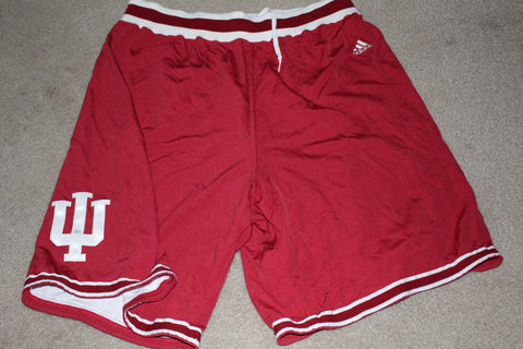 Derek Elston Game Used Indiana University Adidas Basketball Shorts, Sz 40 +2