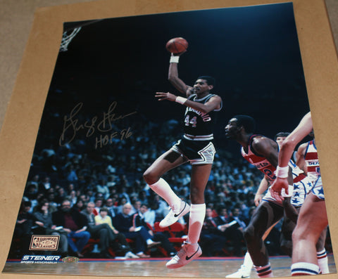 George Gervin Autographed 16x20 Photo