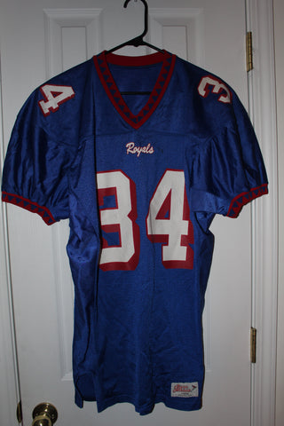 Hamilton Southeastern, Indiana High School Game Used Football Jersey