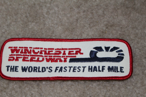 Winchester, Indiana Speedway Patch, World's Fastest Half Mile