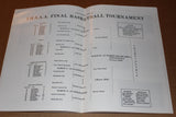 1979 Indiana High School Basketball State Finals Program - Vintage Indy Sports