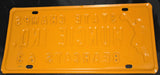 1963 Muncie Central H.S. Basketball State Champions License Plate - Vintage Indy Sports
