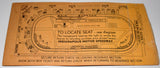 1962 Indy 500 Ticket Stub, A.J. Foyt on Face - Vintage Indy Sports