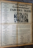 April 2, 1955 The Indianapolis Recorder Full Page Ad Honoring Crispus Attucks as Indiana High School Basketball State Champions - Vintage Indy Sports