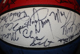 ABA Basketball 30 Year Reunion Autographed Basketball - Vintage Indy Sports