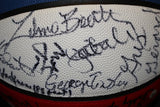 ABA Basketball 30 Year Reunion Autographed Basketball - Vintage Indy Sports