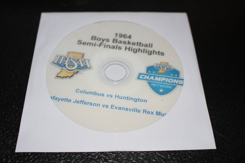 1964 Indiana High School Basketball Semi-Finals Highlights DVD