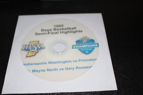 1965 Indiana High School Basketball Semi-Final Highlights DVD