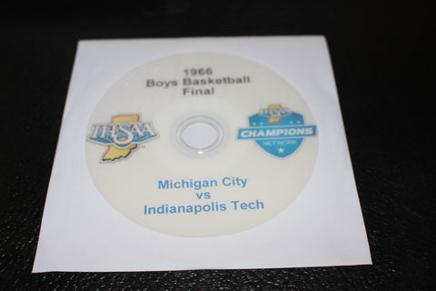 1966 Indiana High School Basketball State Final DVD