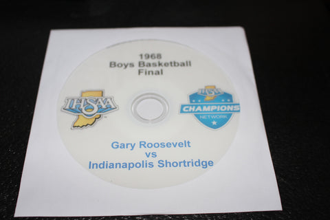 1968 Indiana High School Basketball State Final DVD