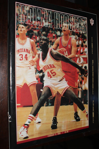 1995 Purdue vs Indiana University Basketball Program