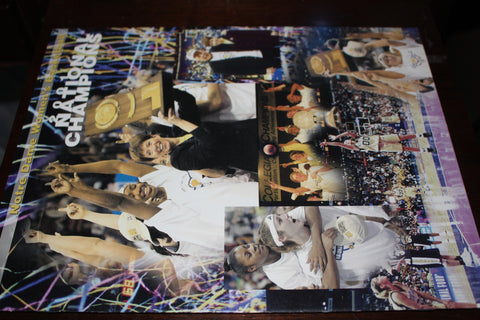 2001 Notre Dame Women's National Basketball Champions Banquet Program