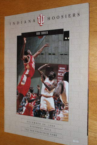 1998 Indiana University vs San Francisco Basketball Program