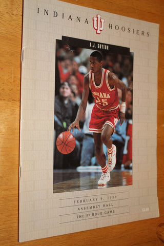 1999 Indiana University vs Purdue Basketball Program