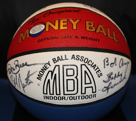 Indiana Pacers Autographed ABA Money Ball