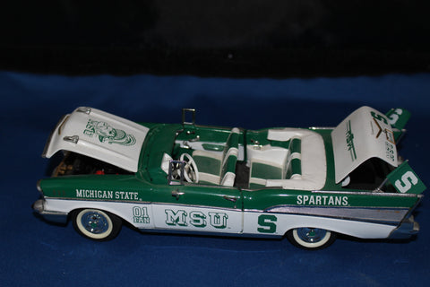 Danbury Mint Michigan State 1957 Chevrolet Bel Air #1 Fan Diecast Car