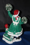 Michigan State Mrs. Santa Danbury Mint Figurine - Vintage Indy Sports