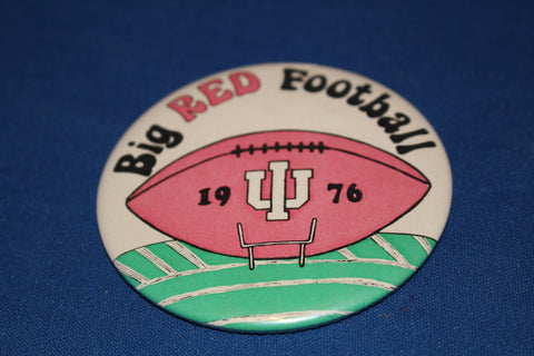 1976 Indiana University Football Pinback Button