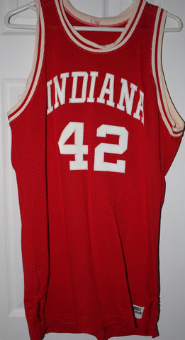 1981-82 John Flowers Indiana University Game Used Basketball Jersey