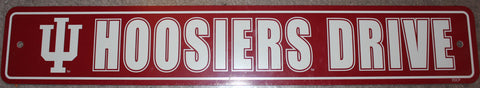 IU Hoosiers Drive, Indiana University Man Cave Street Sign