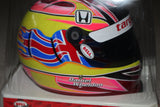 Dan Wheldon Autographed Mini Bell Helmet - Vintage Indy Sports